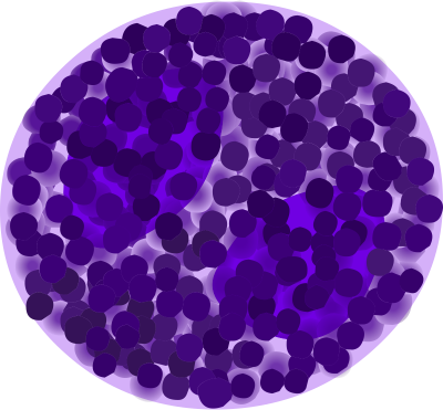 Basophil - illustration
Image source: [url=https://commons.wikimedia.org/wiki/File:Basophil.svg]https://commons.wikimedia.org/wiki/File:Basophil.svg[/url]
Author: A. Rad, Mikael Häggström, Spacebirdy, RexxS, domdomegg

Title: Basophil.svg

This image has been extracted from another file: Hematopoiesis (human) diagram en.svg.

No changes were made from the downloaded file.

This file (basophil.svg) is licensed under the Creative Commons Attribution-Share Alike 4.0 International license. [url=https://creativecommons.org/licenses/by-sa/4.0/deed.en/]https://creativecommons.org/licenses/by-sa/4.0/deed.en/[/url]

_____________________________________________________________

Hematopoiesis (human) diagram en.svg
Authors
Original: A. Rad 
Vector: RexxS, Mikael Häggström, M.D. and birdy 
File found on Wikimedia Commons [url=https://commons.wikimedia.org/wiki/File:Hematopoiesis_(human)_diagram_en.svg]https://commons.wikimedia.org/wiki/File:Hematopoiesis_(human)_diagram_en.svg[/url]

This file (Hematopoiesis (human) diagram en.svg ) is licensed under the Creative Commons Attribution-ShareAlike 3.0 Unported License (CC BY-SA 3.0) [url=https://creativecommons.org/licenses/by-sa/3.0/deed.en/]https://creativecommons.org/licenses/by-sa/3.0/deed.en/[/url]

Permission is granted to copy, distribute and/or modify this document under the terms of the GNU Free Documentation License, Version 1.2 or any later version published by the Free Software Foundation; with no Invariant Sections, no Front-Cover Texts, and no Back-Cover Texts. A copy of the license is included in the section entitled GNU Free Documentation License. [url=https://commons.wikimedia.org/wiki/Commons:GNU_Free_Documentation_License,_version_1.2]https://commons.wikimedia.org/wiki/Commons:GNU_Free_Documentation_License,_version_1.2[/url]

Keywords: blood